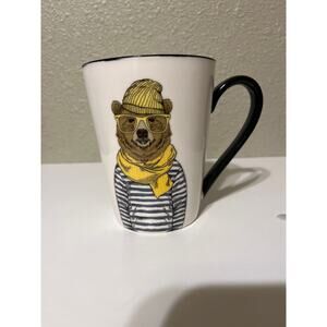 Signature housewares, hipster, bear mug